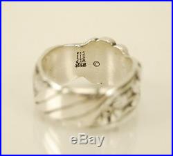James Avery 925 Sterling Silver Daisy Flower Ring Size 8.75 Retired Rare