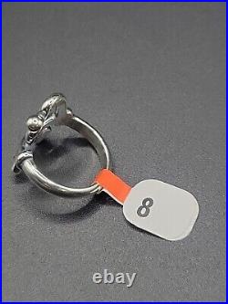 James Avery 925 Sterling Silver Key to My Heart Ring Size 8