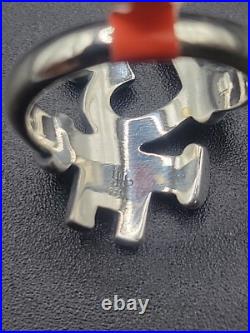 James Avery 925 Sterling Silver Key to My Heart Ring Size 8