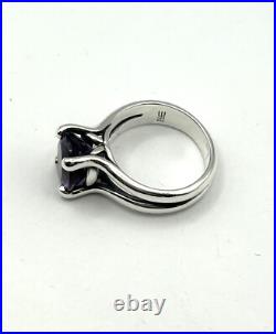 James Avery 925 Sterling Silver Oval Amethyst Gemstone Ring Sz 5-5.25 $440 at JA