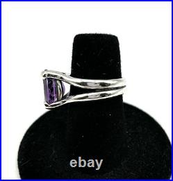 James Avery 925 Sterling Silver Oval Amethyst Gemstone Ring Sz 5-5.25 $440 at JA