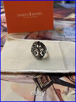 James Avery 925 Sterling Silver RETIRED Tree of Life Ring Size 5