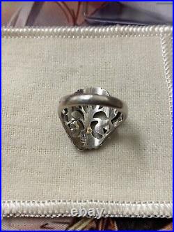 James Avery 925 Sterling Silver RETIRED Tree of Life Ring Size 5