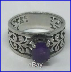James Avery Adoree Amethyst Ring Original Box and Pouch Included (retail $230)