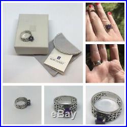 James Avery Adoree Amethyst Ring Original Box and Pouch Included (retail $230)