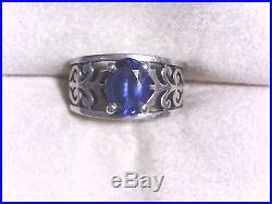 James Avery Adoree Ring With Sapphire. 925 Size 7, 23% Off Retail! (18003306)