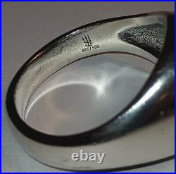 James Avery Alpha and Omega 925/14k Ring Size #12.75 Fast Free Shipping James Avery Alpha and Omega 925/14k Ring Size #12.75 Fast Free Shipping