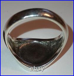 James Avery Alpha and Omega 925/14k Ring Size #12.75 Fast Free Shipping James Avery Alpha and Omega 925/14k Ring Size #12.75 Fast Free Shipping
