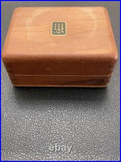 James Avery Alpha and Omega 925/14k Ring Size 8 With Wooden Box