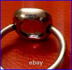 James Avery Amethyst Isabella Square Purple Rare Retired Ring 6