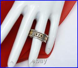 James Avery Band Ring Unity Cross 14k Gold 925 Sterling Silver Jewelry Retired