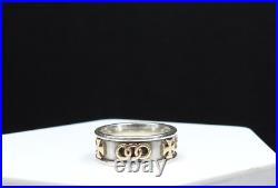 James Avery Band Ring Unity Cross 14k Gold 925 Sterling Silver Jewelry Retired
