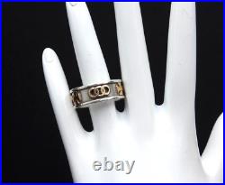 James Avery Band Ring Unity Cross 14k Gold 925 Sterling Silver Jewelry Retired