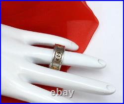 James Avery Band Ring Unity Cross 14k Gold 925 Sterling Silver Jewelry Retired
