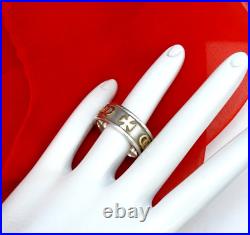 James Avery Band Ring Unity Cross 14k Gold 925 Sterling Silver Jewelry Retired