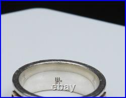 James Avery Band Ring Unity Cross 14k Gold 925 Sterling Silver Jewelry Retired