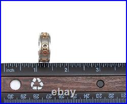 James Avery Band Ring Unity Cross 14k Gold 925 Sterling Silver Jewelry Retired