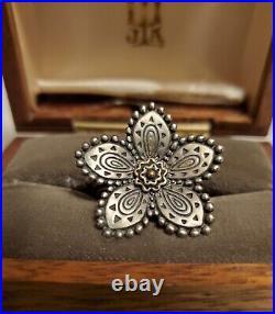 James Avery Beaded Festive Flower Ring