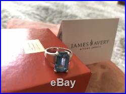 James Avery Bella Blue Topaz Ring- 6