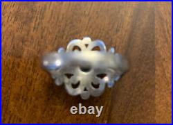 James Avery Blue Topaz Spanish Lace Ring 7.5