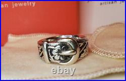James Avery Buckle Ring Size 5.5