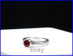 James Avery Cherished Birthstone Garnet Solid 925 Sterling Silver Jewelry