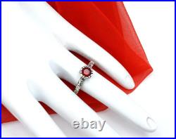 James Avery Cherished Birthstone Garnet Solid 925 Sterling Silver Jewelry