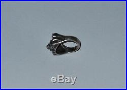 James Avery Conch Shell Ring Sterling Sz 8 1/2