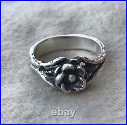 James Avery Extremely Htf Rare Retired Branching Flower Ring Size 6
