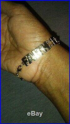 James Avery Faith Hope Love bracelet and ring