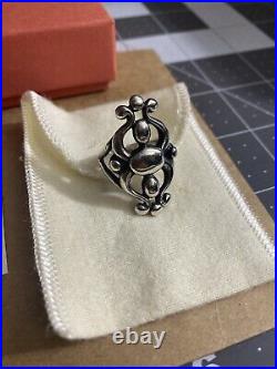 James Avery Glorietta Sterling Silver 925 Rare Retired HTF Ring Sz 7.5 W Box James Avery Glorietta Sterling Silver 925 Rare Retired HTF Ring Sz 7.5 W Box