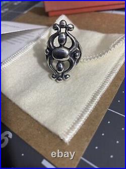 James Avery Glorietta Sterling Silver 925 Rare Retired HTF Ring Sz 7.5 W Box James Avery Glorietta Sterling Silver 925 Rare Retired HTF Ring Sz 7.5 W Box