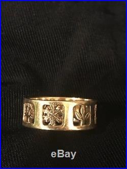 James Avery Gold Four Seasons Ring