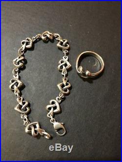 James Avery Heart Knot Bracelet ONLY ring not available