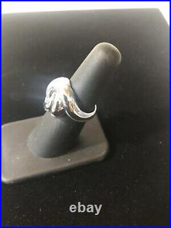 James Avery Knot Swirl Done Ring (Retired) Size 6