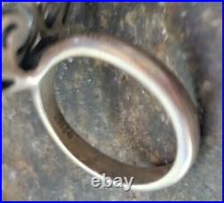 James Avery Large Butterfly Ring Size 6.5 Retired