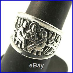 James Avery Last Supper Ring Size 7 Retired Sterling Silver Jesus Disciples 925