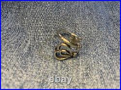 James Avery Lot of 2 Rings 925 Retired Antique Key & Arrow Ring SZ 7.5-8 see pic