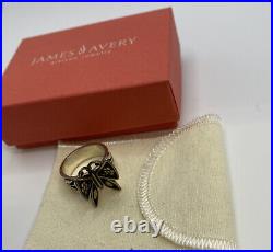 James Avery Mariposa Butterfly Sterling Silver Ring Size 7.25