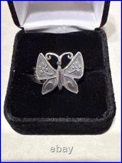 James Avery Mariposa Butterfly Sterling Silver Ring Size 8.5 James Avery Mariposa Butterfly Sterling Silver Ring Size 8.5