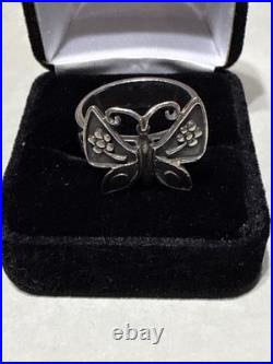 James Avery Mariposa Butterfly Sterling Silver Ring Size 8.5 James Avery Mariposa Butterfly Sterling Silver Ring Size 8.5