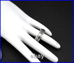 James Avery Mens Ring Wedding 925 Sterling Silver Titanium Jewelry