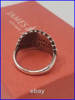 James Avery Mimosa Ring Retired Sterling Silver sz 7