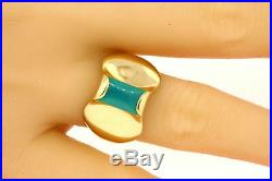 James Avery Monaco 14k Yellow Gold Ring Chalcedony size 8