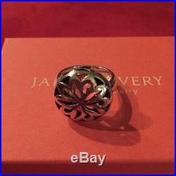 James Avery Moroccan Sterling Silver Cushion Dome Ring 8 Rare