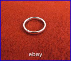 James Avery Narrow Athena Wedding Ring 14k Yellow Gold Band Size 7 4.2G