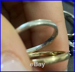 James Avery Original Lovers Knot Ring SS/14k(SIZE9)