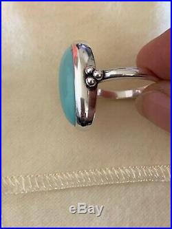 James Avery Oval Turquoise Ring