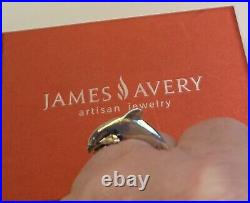 James Avery RETIRED HARD TO FIND Sterling Silver 3D Dolphin Ring