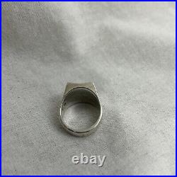 James Avery Rare Retired 925 Sterling Silver Concave Cross Ring Size 6